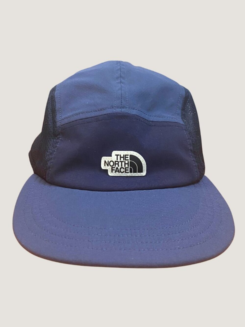 The North Face Blue 5 Panel Hat Unisex Outdoor Cap Adjustable